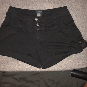 Black shorts